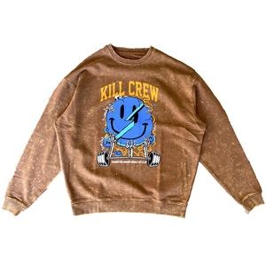 Kill Crew Oversized Lux Crew Neck